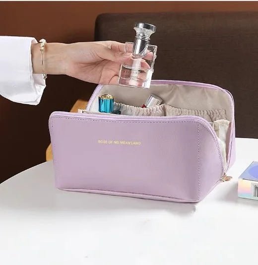 Large Travel Cosmetic Bag | Portable Makeup Organizer - HalleBeauty
